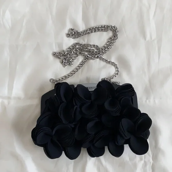 Karen millen black clutch bag cheap